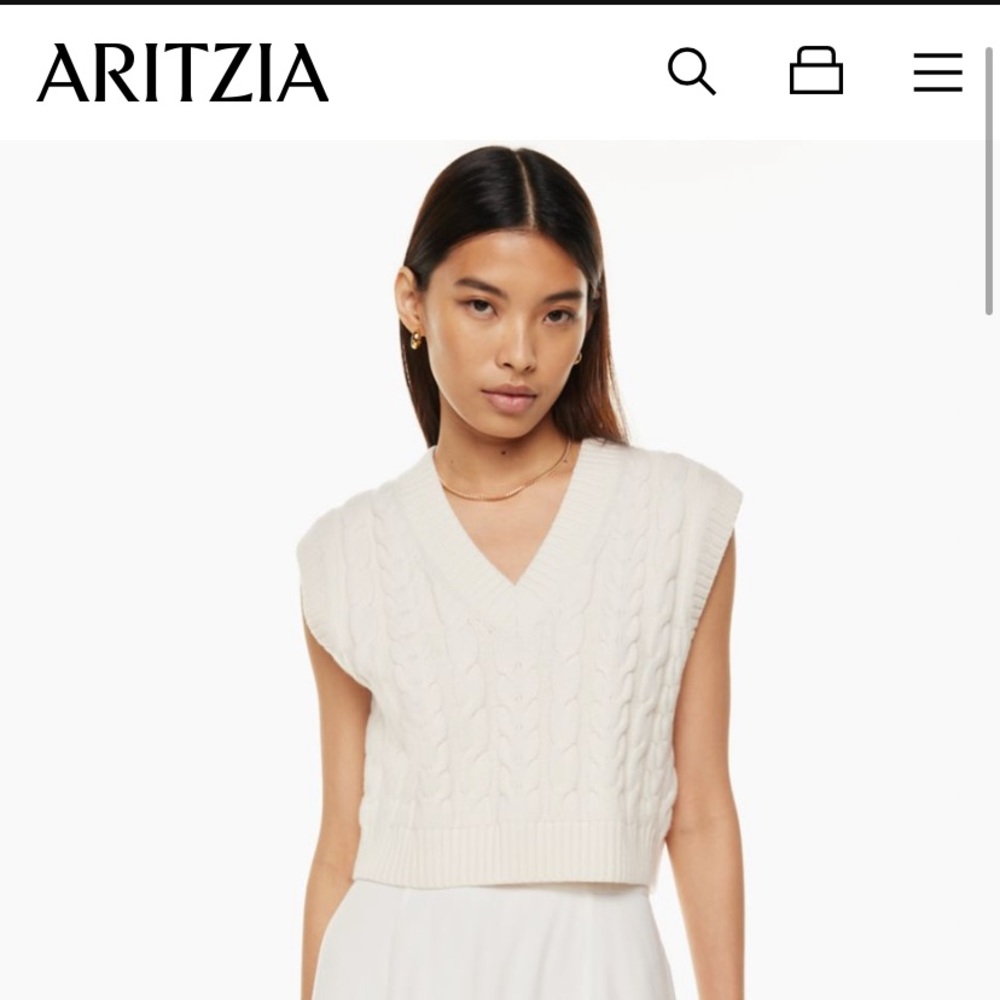Aritzia Winston Sweater Vest